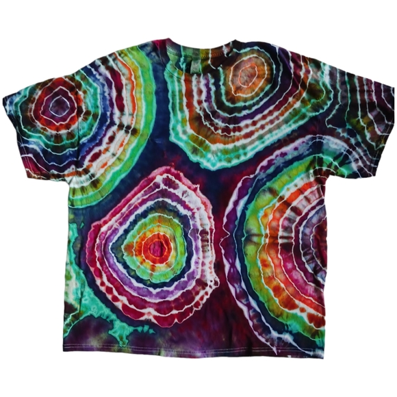 Hand Crafted Other - Mens 2X Rainbow Geode Tie Dye Design
